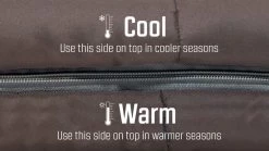 Outwell Contour Supreme Slaapzak - Grijs -Outdoor Kampeeruitrusting Winkel 1069 1900 5709388112675 contour supreme coffee feature photo9