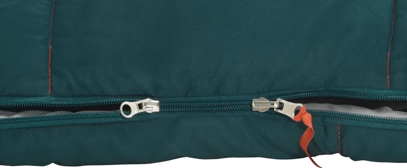 Easy Camp Moon 200 Junior Slaapzak - Groenblauw 7 Easy Camp Moon 200 Junior Slaapzak - Groenblauw - Afbeelding 5