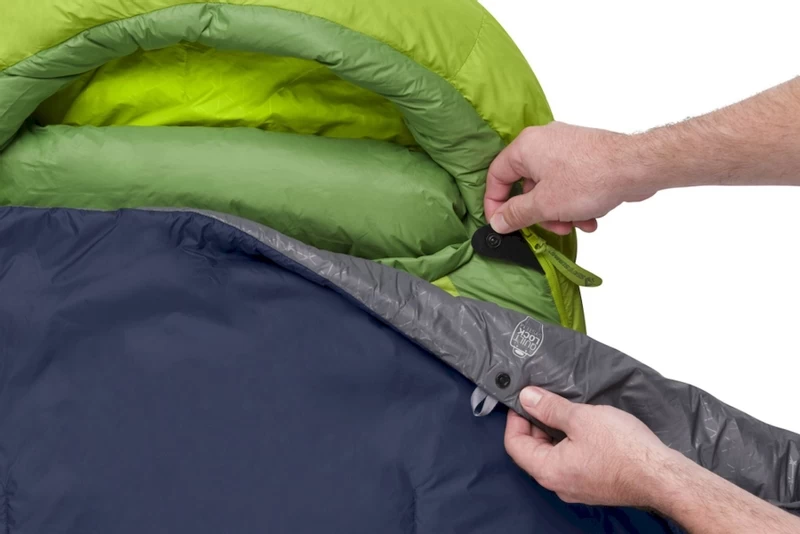 Sea To Summit Glow Quilt Regular Slaapzak - Donkergrijs 9 Sea To Summit Glow Quilt Regular Slaapzak - Donkergrijs - Afbeelding 7