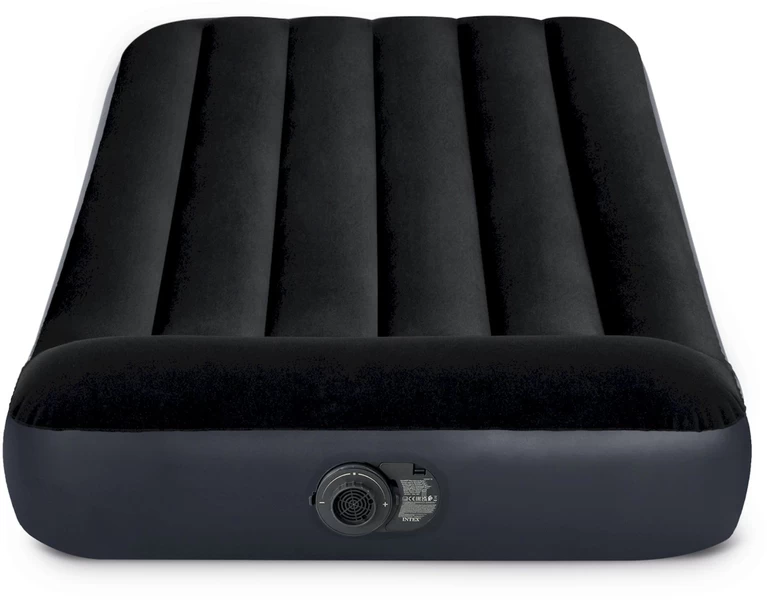 Intex Classic Luchtbed - Eenpersoons - Ingebouwde Elektrische Pomp 5 Intex Classic Luchtbed - Eenpersoons - Ingebouwde Elektrische Pomp - Afbeelding 3