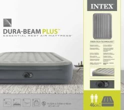 Intex Essential Rest Luchtbed - Queensize - Ingebouwde Elektrische Pomp -Outdoor Kampeeruitrusting Winkel 1689 1900 64126nd pkg 2023 300