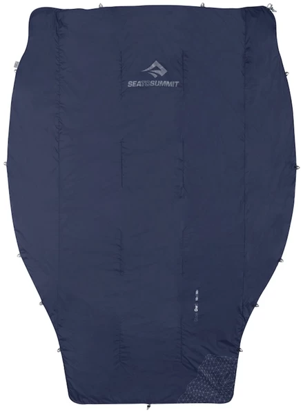 Sea To Summit Glow Quilt Large Dekbed - Donkergrijs 4 Sea To Summit Glow Quilt Large Dekbed - Donkergrijs - Afbeelding 2