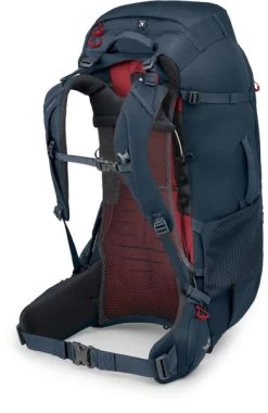 Osprey Farpoint Trek Pack Rugzak - Blauw - 55 Liter -Outdoor Kampeeruitrusting Winkel 1900 1425 farpointtrekpack55 s22 sideback mutedspaceblue 10003693