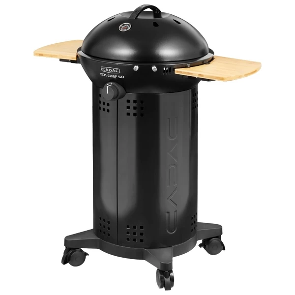 CADAC Citi Chef 50 Gasbarbecue - Zwart 4 CADAC Citi Chef 50 Gasbarbecue - Zwart - Afbeelding 2