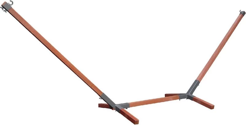 Bo-Camp Hangmat Standaard Hardhout - 1 Persoons 3 Bo-Camp Hangmat Standaard Hardhout - 1 Persoons