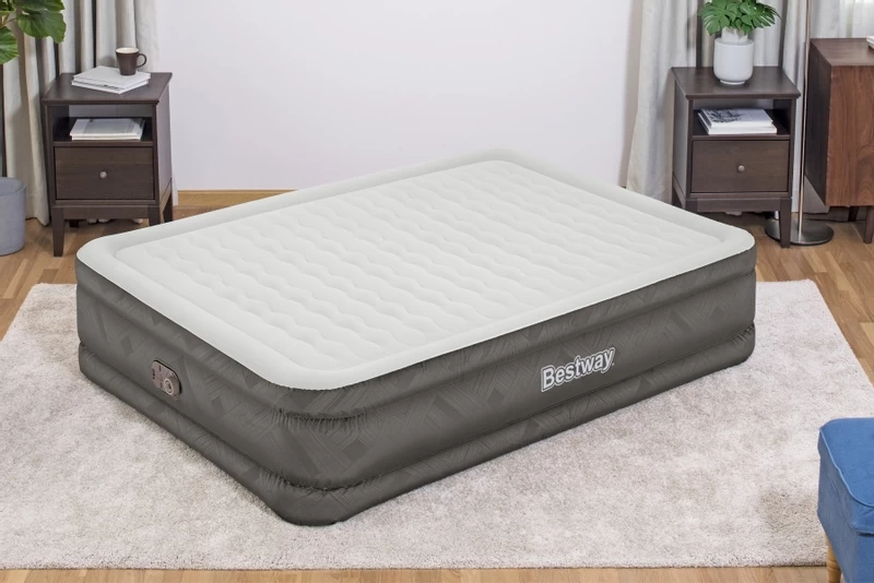 Bestway Fortech Tough Guard Luchtbed - Queensize - Ingebouwde Elektrische Pomp 8 Bestway Fortech Tough Guard Luchtbed - Queensize - Ingebouwde Elektrische Pomp - Afbeelding 6