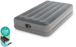 Intex Prestige Mid-Rise Luchtbed - Eenpersoons - Ingebouwde Elektrische Pomp -Outdoor Kampeeruitrusting Winkel 745 1200 intex twin prestige mid rise luchtbed 1 persoons 2