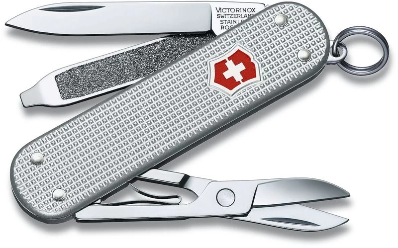 Victorinox Classic Alox Zakmes - Zilver 3 Victorinox Classic Alox Zakmes - Zilver