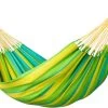 La Siesta Sonrisa 1 Persoons Hangmat - Lime -Outdoor Kampeeruitrusting Winkel 800 1074 snh14 4 sonrisa lime weather resistant single classic hammock image 01 1