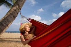 La Siesta Currambera 2 Persoons Hangmat - Cherry -Outdoor Kampeeruitrusting Winkel 800 1200 cuh16 2 ambiance 200