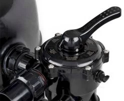 W'eau SPO-650 Polyester Side Mount Zandfilter 16m³ -Outdoor Kampeeruitrusting Winkel 900 1113 sidemount fullyblack 5