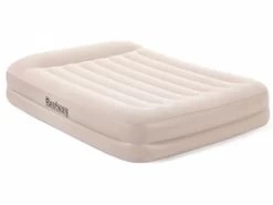 Bestway Tritech Luchtbed - Queensize - Ingebouwde Elektrische Pomp
