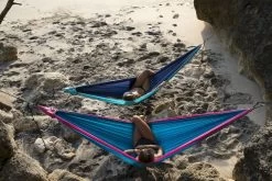 Ticket To The Moon Hangmat 2 Persoons Original Double - Pink/Aqua -Outdoor Kampeeruitrusting Winkel 900 1350 20190608 a28i2096