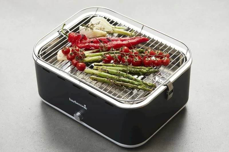 Barbecook Carlo Houtskool Tafelbarbecue - Grijs 7 Barbecook Carlo Houtskool Tafelbarbecue - Grijs - Afbeelding 5