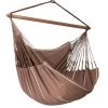 La Siesta Habana Hangstoel XL - Chocolate -Outdoor Kampeeruitrusting Winkel 900 820 hal21 6 habana chocolate organic cotton lounger hammock chair image 01