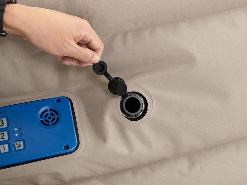 Bestway AlwayzAire Tough Guard Luchtbed - Queensize - Ingebouwde Elektrische Pomp Met 3 Luchtdrukprogramma's 8 Bestway AlwayzAire Tough Guard Luchtbed - Queensize - Ingebouwde Elektrische Pomp Met 3 Luchtdrukprogramma's - Afbeelding 6