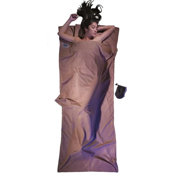 Cocoon Lakenzak Egyptisch Katoen Dekenmodel - Khaki 3 Cocoon Lakenzak Egyptisch Katoen Dekenmodel - Khaki