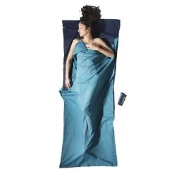 Cocoon Lakenzak Egyptisch Katoen Dekenmodel - Blauw -Outdoor Kampeeruitrusting Winkel cocoon lakenzak laguna deken2