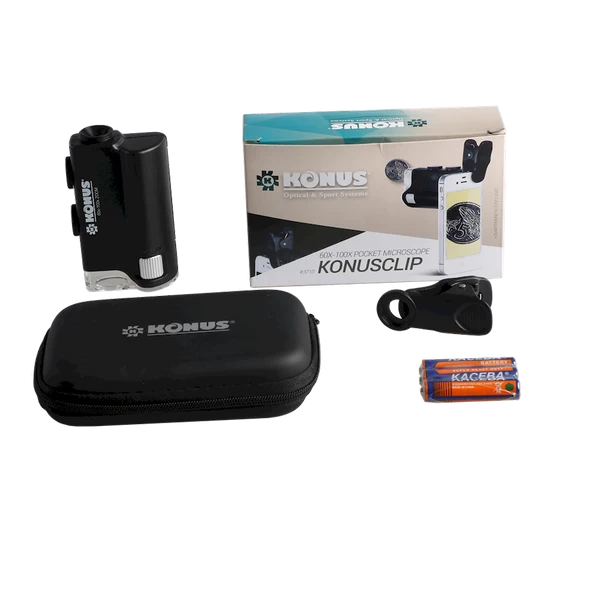 Konus Konusclip Microscoop - 60x-100x 5 Konus Konusclip Microscoop - 60x-100x - Afbeelding 3