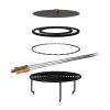 OFYR XL Grill Accessories Set Pro 6-delig -Outdoor Kampeeruitrusting Winkel oa xl set pro
