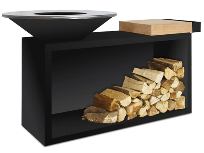 OFYR Island Black 85 Teak Wood 3 OFYR Island Black 85 Teak Wood