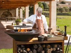 OFYR Island Corten 100 Teak Wood -Outdoor Kampeeruitrusting Winkel ofyr2 2