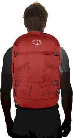 Osprey Farpoint Backpack - 40 Liter- Zwart -Outdoor Kampeeruitrusting Winkel osprey farpoint 40 zwart 4