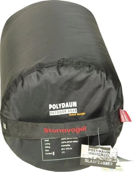 Polydaun Stormvogel Slaapzak - Navy Blue 4 Polydaun Stormvogel Slaapzak - Navy Blue - Afbeelding 2