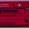 Victorinox SwissCard Quattro Multitool - Transparant Rood -Outdoor Kampeeruitrusting Winkel swisscard quattro resultaat