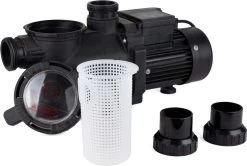 W'eau Opti Zwembadpomp 14m³ -Outdoor Kampeeruitrusting Winkel zwembadpomp zwart 4